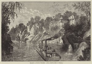 Loading a Cotton Steamer by English School