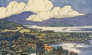 Loch Lomond by English School