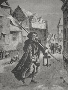 London Watchman of the 17th century by English School
