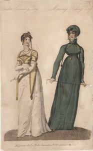 London Evening Dress and Morning Riding Dress