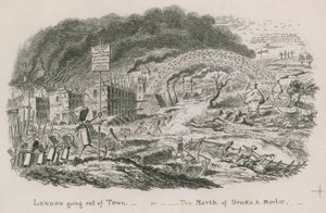 London Going Out of Town, or, the March of Bricks and Mortar by English School