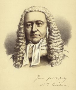 Lord Chief Justice Cockburn by English School