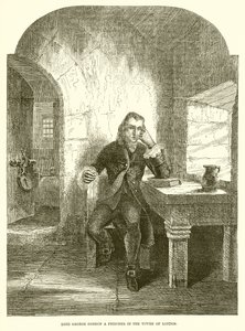 Lord George Gordon a Prisoner in the Tower of London by English School