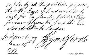 Lord Hyndford by English School