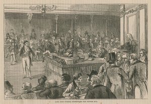 Lord John Russell Introducing the Reform Bill by English School