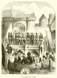 Lord Strafford Going to Trial by English School