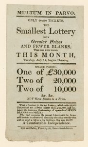 Lottery Advertisement by English School
