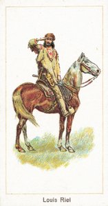 Louis Riel by English School