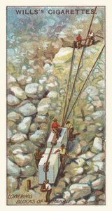 Lowering Blocks of Marble by English School