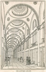 Lowther Arcade, Strand, London by English School