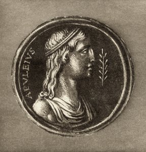 Lucius Apuleius, from the frontispiece to The Story of Cupid and Psyche by Lucius Apuleius, published in 1903 by English School