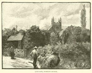 Lych Gate, Eversley Church by English School