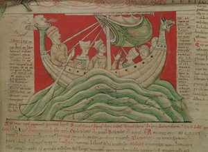 The visions dreamt by King Henry I in Normandy in 1130, from the Worcester Chronicle