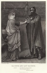 Macbeth and Lady Macbeth, Macbeth, Act I, Scene 5 by English School