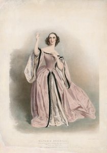 Madame Persiani in Lucia di Lammermoor by English School