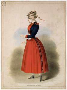 Mademoiselle Jenny Lind as Marie, c.1847