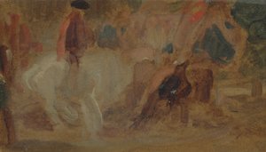 Man on a White Horse