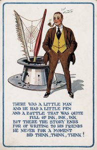 Man who did not write to his friends