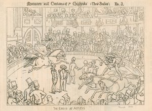 Manners and Customs of The English: The Circus at Astley