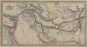 Map of Countries Mentioned in the Histories of Noah, Abraham and the Kings of Israel by English School