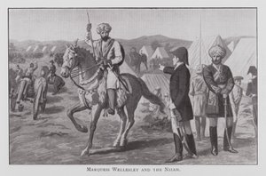 Marquess Wellesley and the Nizam by English School