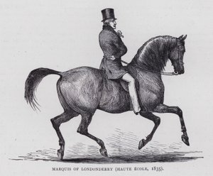 Marquis of Londonderry by English School