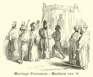 Marriage Procession by English School
