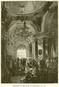 Marriage of the Duke of Edinburgh by English School