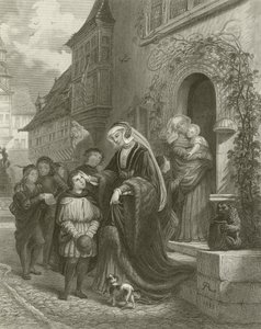 Martin Luther in Poverty by English School