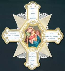 Mary and Baby Jesus by English School