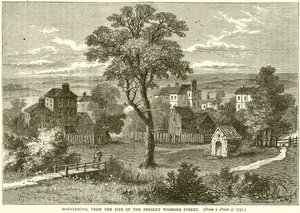 Marylebone, from the Site of the Present Wigmore Street by English School