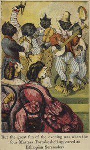 Masters Tortoiseshell Appear as Ethiopian Serenaders by English School