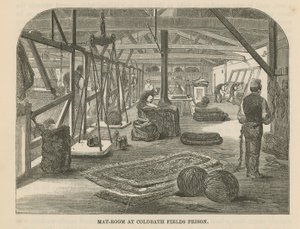 Mat Room at Coldbath Fields Prison by English School