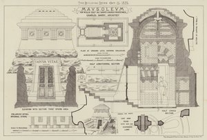 Mausoleum, for W Ellis Esquire All Saints Church Whitstable by English School