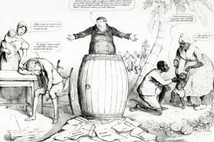 McLeans Monthly Sheet of Caricatures, or the Looking Glass by English School