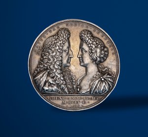 Medal Commemorating the Coronation of William and Mary, 1689 (Obverse)