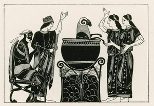 Medea Boiling the Ram by English School