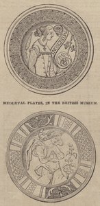 Mediaeval Plates, in the British Museum by English School
