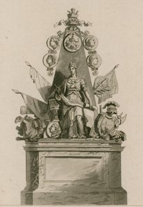 Memorial to Lord Ligonier, Westminster Abbey, London by English School