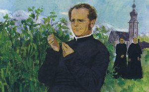 Mendel Studying in the Monastery