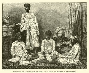Merchants of Calcutta, Marwaris by English School