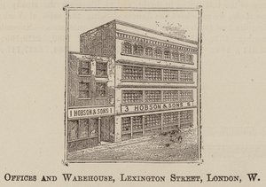 Messrs Hobson and Sons, Military Outfitters by English School