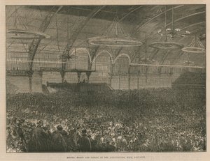 Messrs Moody and Sankey at the Agricultural Hall by English School
