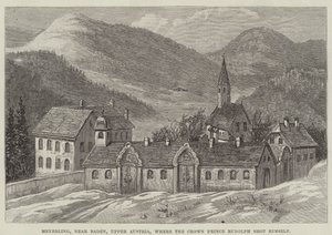 Meyerling, near Baden, Upper Austria, where the Crown Prince Rudolph shot himself by English School