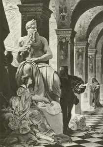 Michael Angelo and Vittoria Colonna by English School