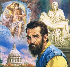 Michelangelo by English School