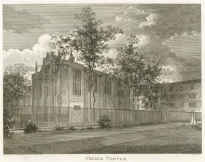Middle Temple Hall by English School
