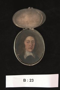 Miniature of Henry Cromwell, Lord Lieutenant of Ireland, c.1655-59