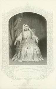 Queen Katherine, Henry VIII by English School
