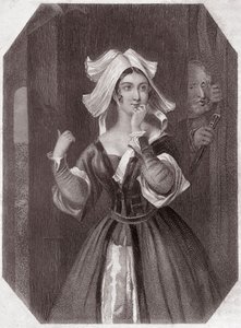 Mistress Page (The Merry Wives of Windsor) (circa 1838) from Gallery of the Women of Shakespeare by English School